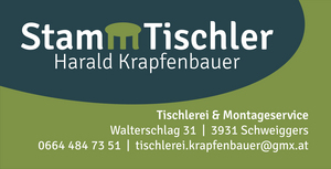 Tischlerei - Krapfenbauer Harald Logo